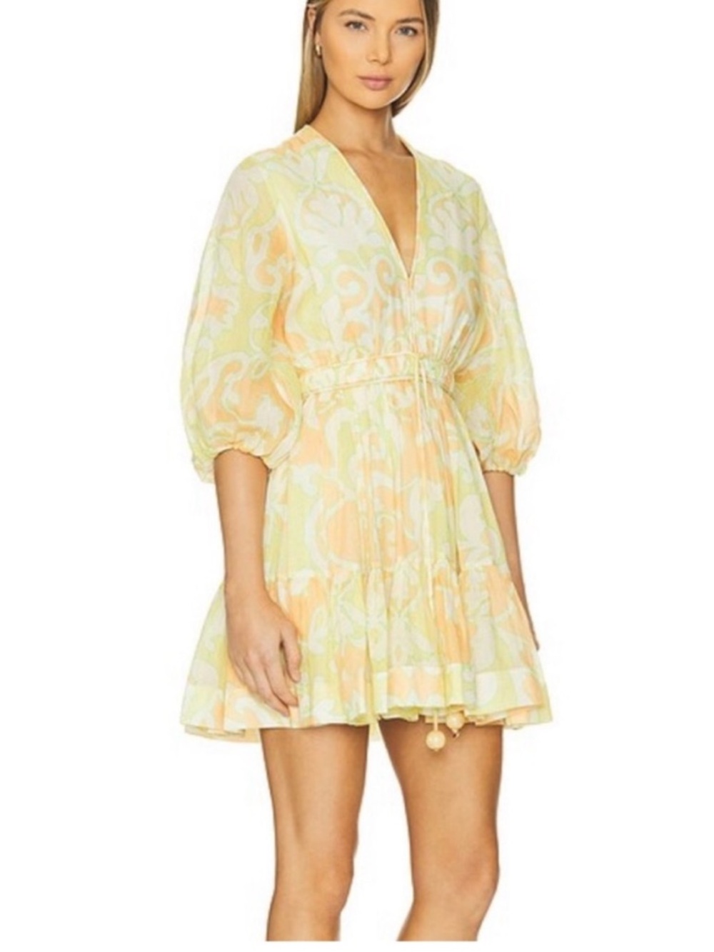 Capri Dress in Melon Vine | Alexis - NEEDS REPAIR
